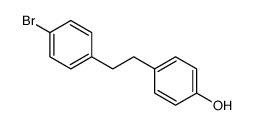 4-[2-(4-bromophenyl)ethyl]phenol结构式