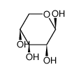 alpha-L-Ribopyranose (9CI)结构式