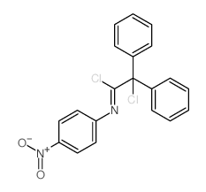 1,2-dichloro-N-(4-nitrophenyl)-2,2-diphenyl-ethanimine picture