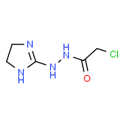 Acetic acid,chloro-,2-(4,5-dihydro-1H-imidazol-2-yl)hydrazide (9CI)结构式