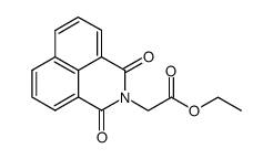 N-(carboethoxymethyl)-1,8-naphthalimide结构式