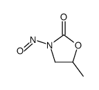 3-nitroso-5-methyl-2-oxazolidone Structure