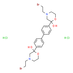 hemicholinium 3-bromo mustard structure
