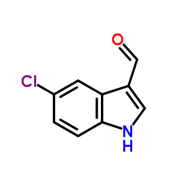 5-氯吲哚-3-甲醛结构式