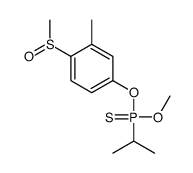 methoxy-(3-methyl-4-methylsulfinyl-phenoxy)-propan-2-yl-sulfanylidene- phosphorane结构式