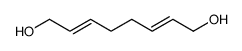 (2Z,6Z)-2,6-Octadiene-1,8-diol Structure