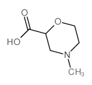 4-甲基吗啉-2-羧酸结构式
