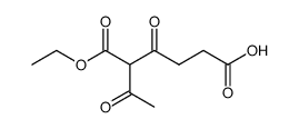 2-acetyl-3-oxo-adipic acid-1-ethyl ester结构式