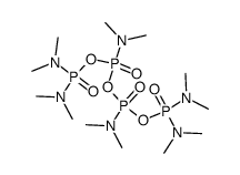 tetraphosphoric acid hexakis-dimethylamide Structure