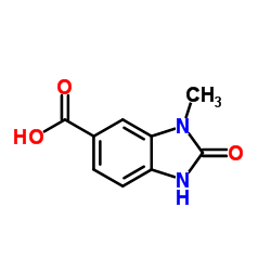 3-Methyl-2-oxo-2,3-dihydro-1H-1,3-benzodiazole-5-carboxylic acid Structure