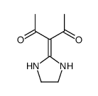 3-imidazolidin-2-ylidenepentane-2,4-dione结构式