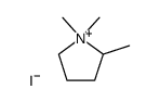 1,1,2-trimethyl-pyrrolidinium, iodide结构式