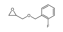 Oxirane, 2-[[(2-fluorophenyl)methoxy]methyl] Structure