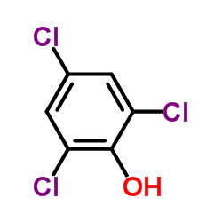 2,4,6-三氯苯酚结构式