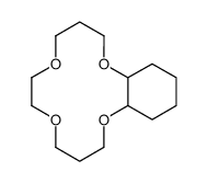 2,6,9,13-tetraoxabicyclo[12.4.0]octadecane结构式