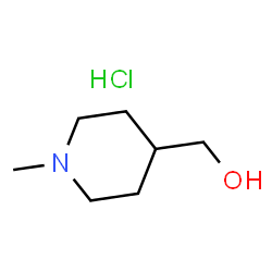 4-PiperidineMethanol, 1-Methyl-, hydrochloride Structure