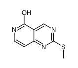 2-(甲硫基)吡啶并[4,3-d]嘧啶-5(6H)-酮结构式