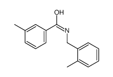 3-Methyl-N-(2-methylbenzyl)benzamide Structure