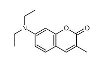 7-(diethylamino)-3-methylchromen-2-one Structure