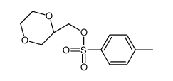 (S)-4-甲基苯磺酸 (1,4-二噁烷-2-基)甲酯结构式
