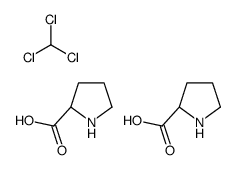 chloroform,(2S)-pyrrolidine-2-carboxylic acid Structure