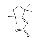 N-(2,2,5,5-tetramethylcyclopentylidene)nitramide结构式