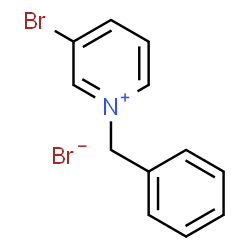 1-benzyl-3-bromopyridin-1-ium bromide Structure