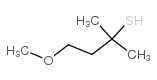 4-甲氧基-2-甲基-2-丁硫醇结构式