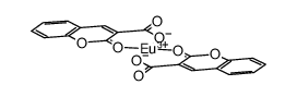 [Eu(coumarin-3-carboxylate)2](1+) Structure
