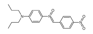 4-nitro-benzaldehyde-[N-(4-dipropylamino-phenyl)-oxime ]结构式