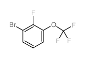 1-Bromo-2-fluoro-3-(trifluoromethoxy)benzene Structure