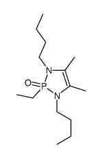 1,3-dibutyl-2-ethyl-4,5-dimethyl-1,3-diaza-2$l^{5}-phosphacyclopent-4- ene 2-oxide结构式