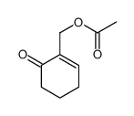 (6-oxocyclohexen-1-yl)methyl acetate Structure