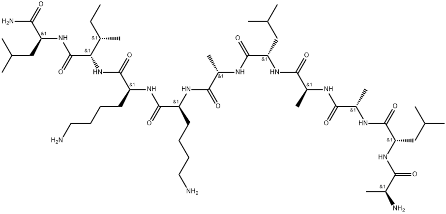 蜂毒肽结构式