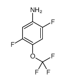 2,5-difluoro-4-(trifluoromethoxy)aniline Structure