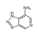 (9ci)-1H-1,2,3-噻唑并[4,5-c]吡啶-7-胺结构式
