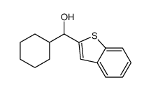 苯并[b]噻吩-2-基(环己基)甲醇结构式
