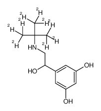 Terbutaline-d9 Structure
