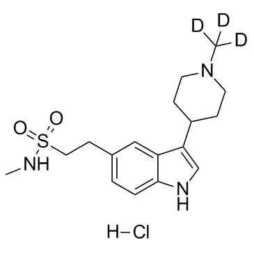 Naratriptan D3 Hydrochloride结构式