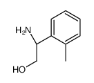 (2S)-2-Amino-2-(2-methylphenyl)ethanol Structure