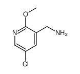 C-(5-Chloro-2-Methoxy-pyridin-3-yl)-Methylamine structure
