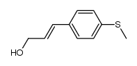 (E)-3-[4-(methylsulfanyl)phenyl]prop-2-en-1-ol Structure