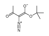 2-Diazoacetoacetic acid tert-butyl ester结构式