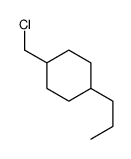 反式-1-(氯甲基)-4-丙基-环己烷结构式