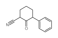Cyclohexanecarbonitrile,2-oxo-3-phenyl- Structure