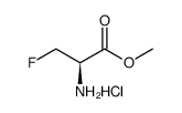 3-氟-l-丙氨酸甲酯盐酸盐结构式