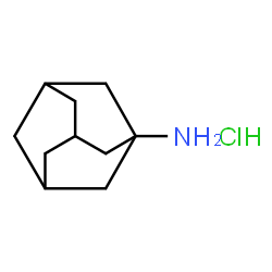 1-Adamantanamine,hydrochloride.(L-)- (8CI) Structure