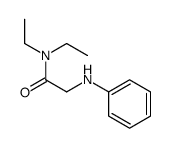 N,N-diethyl-2-(phenylamino)acetamide Structure