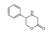 (S)-5-苯基吗啉-2-酮结构式