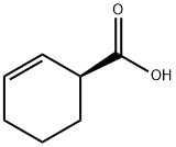(S)-cyclohex-2-enecarboxylic acid Structure